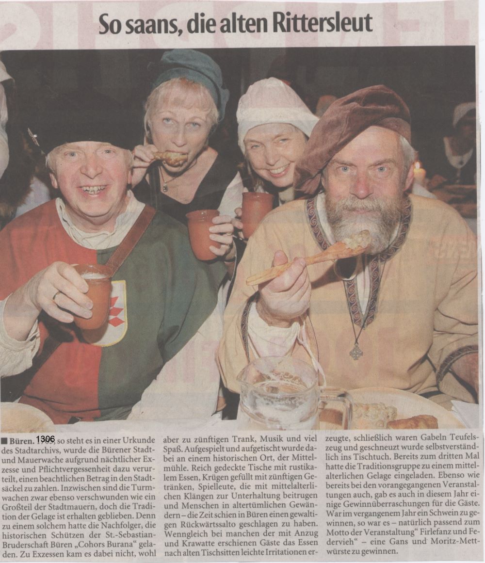 Mittelalterliches Gelage - 19-11-2011!