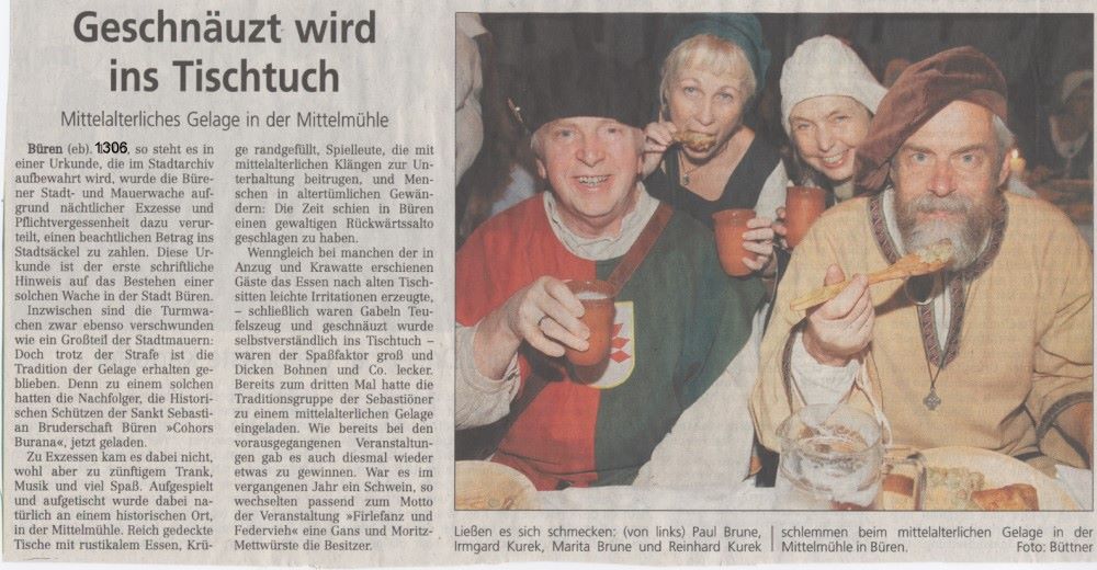 Mittelalterliches Gelage - 19-11-2011!