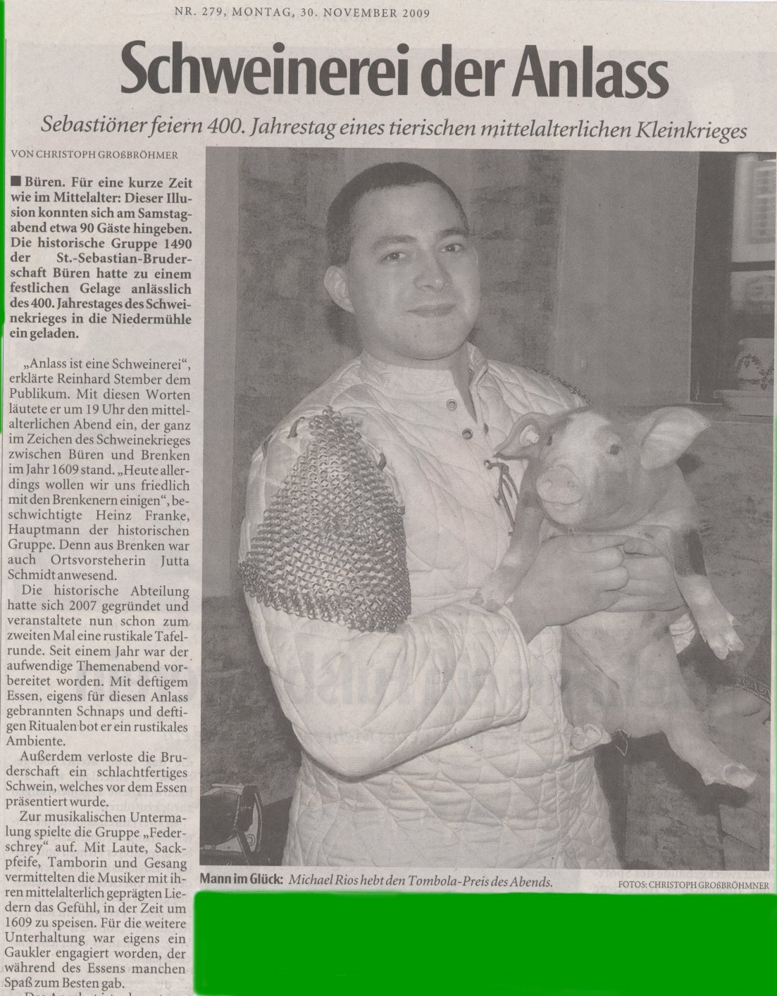 Mittelalterliches Gelage - 28-11-2009!